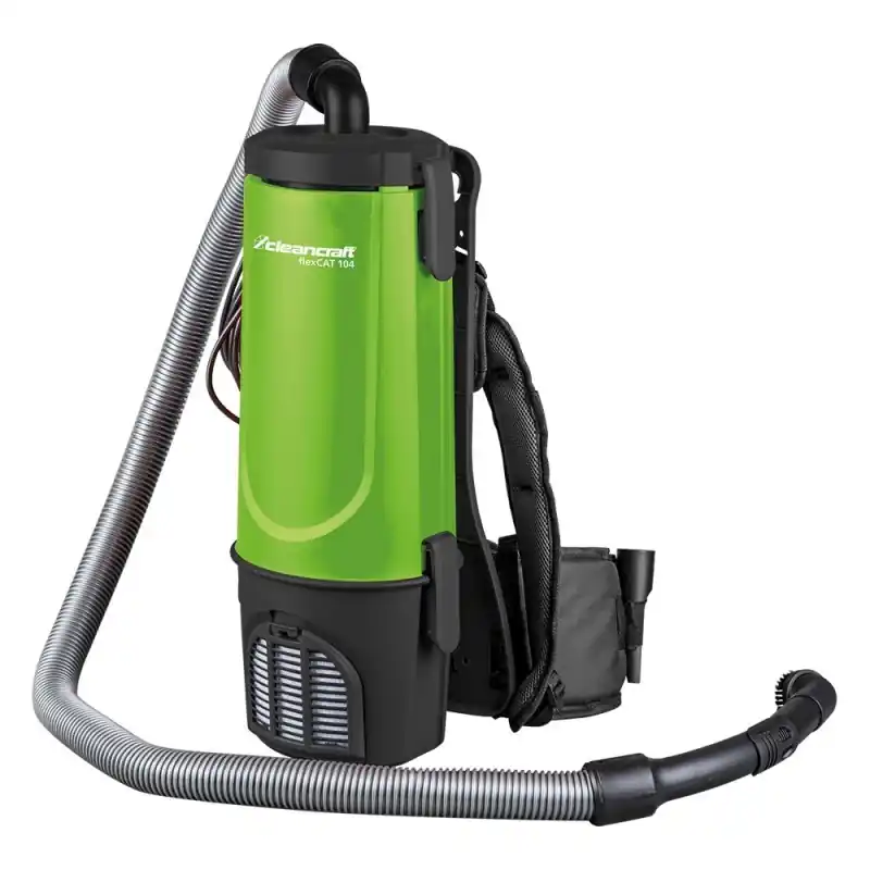 Aspirator tip rucsac, cu aspirare uscata, 4 litri, flexCAT 104, putere 700 W, debit 2000 litri/min., Cleancraft Preț mic