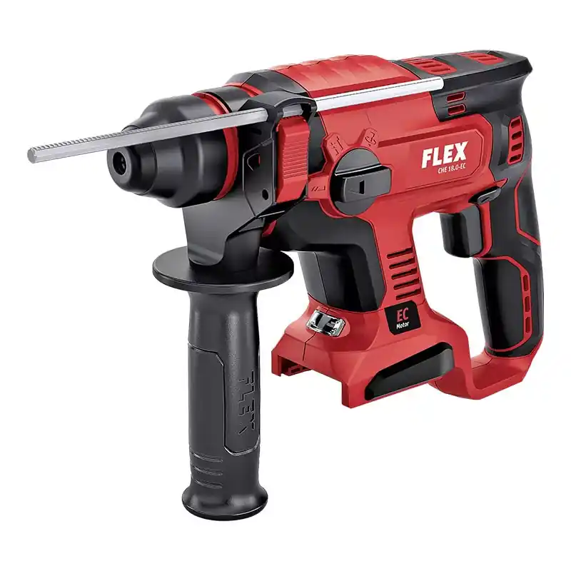 Ofertă de sezon Ciocan rotopercutor compact, modelul CHE EC C, SDS Plus, energie de impact 1.5 J, motor fara perii, Flex