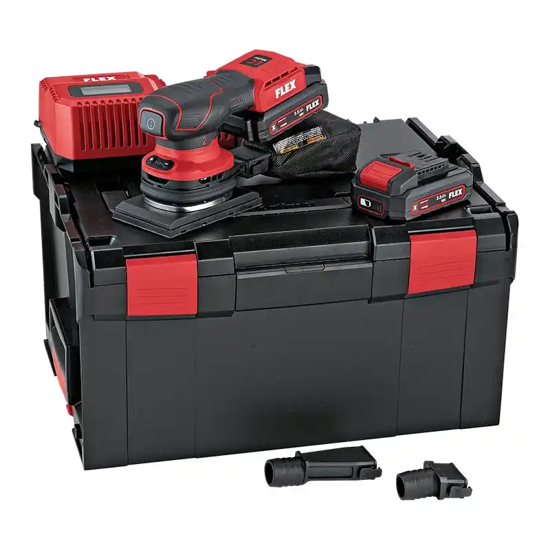 Ofertă de sezon Masina de slefuit orbitala - dreptunghiular- modelul OSE 2-80 EC/2.5 Set, cursa 2 mm, 12000 - 20000 orbite/min, FLEX