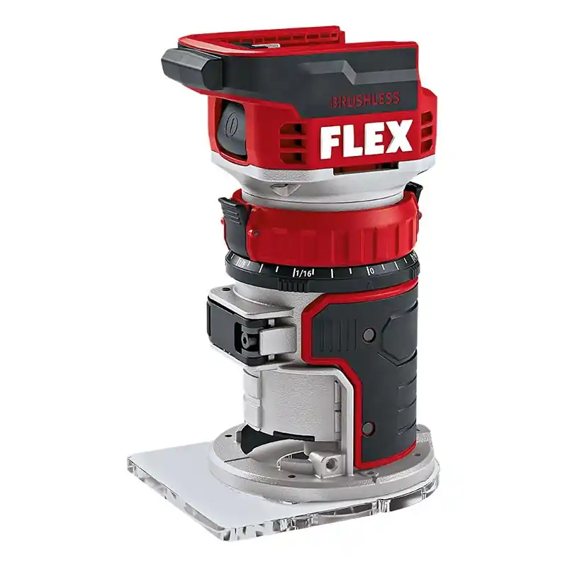 Freza de contur modelul CER EC C, adancime de frezare 50 mm, motor fara perii, FLEX Retur ușor