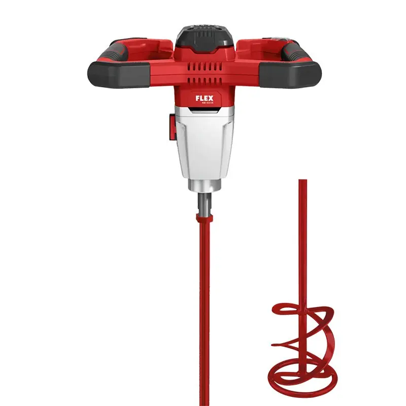 Amestecator modelul MXE EC+HP2 120, motor fara perii, prindere M 14, 2 trepte de turatii, manson flexibil, FLEX Transport gratuit