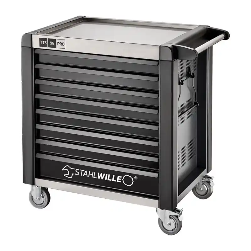 Dulap mobil pentru scule, 8 sertare, model 98/8A, culoare antracit, L x l 1001 x 1020 mm,Stahlwille Ofertă limitată