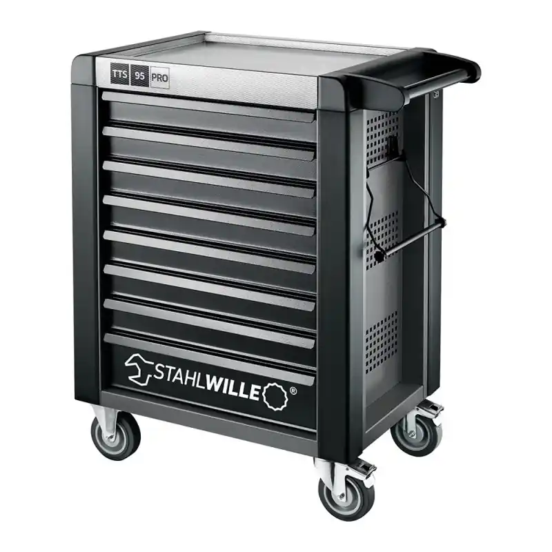 Dulap mobil pentru scule, 8 sertare, model 95/8A, culoare antracit, L x l 823 x 1021 mm, Stahlwille Ultima șansă