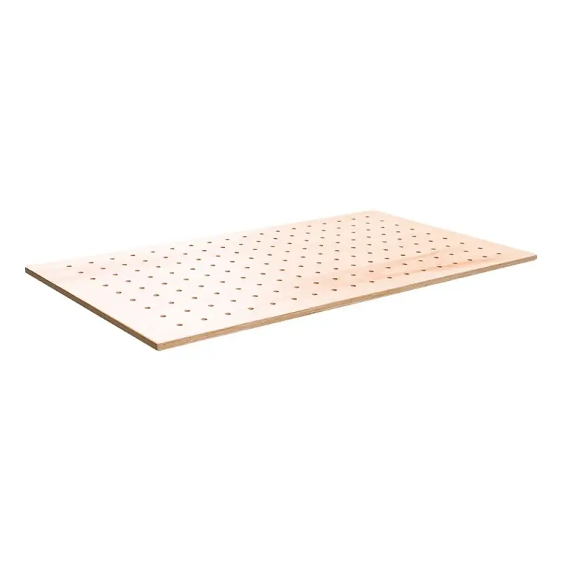 Cel mai bun preț Accesoriu - Blat de lucru din lemn 1250, perforatii (Ø22 mm), pentru masa de lucru cu inaltime HT 300 S, Unicraft
