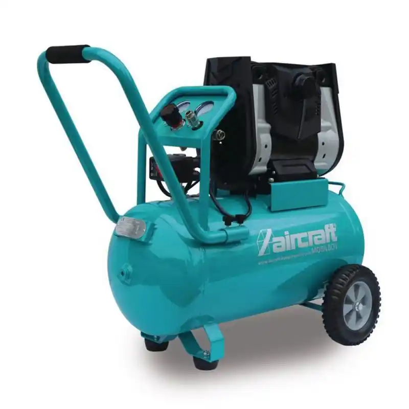 Transport gratuit Compresor model MOBILBOY Silence 231/50 OF E, debit 130 litri/min, Aircraft