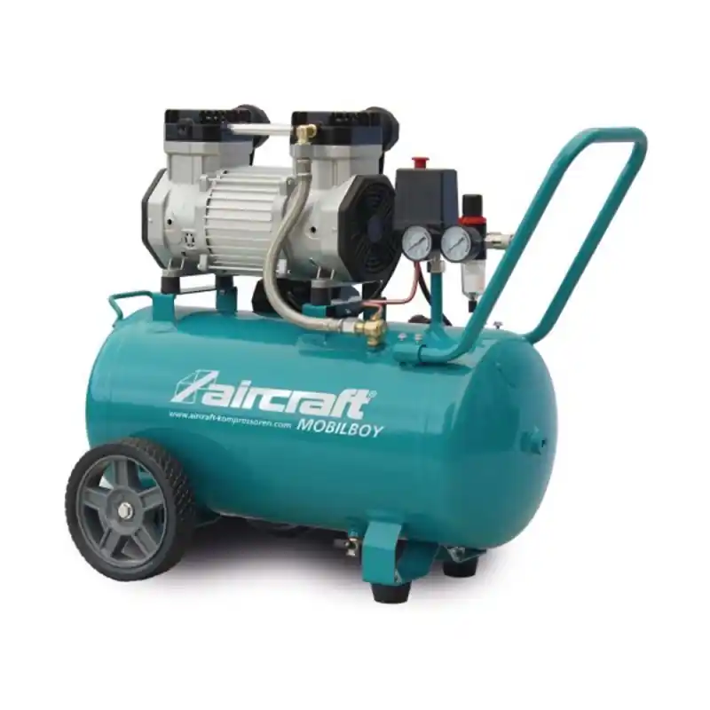 Livrare rapidă Compresor model MOBILBOY Silence 401/50 OF E, debit 180 litri/min, Aircraft