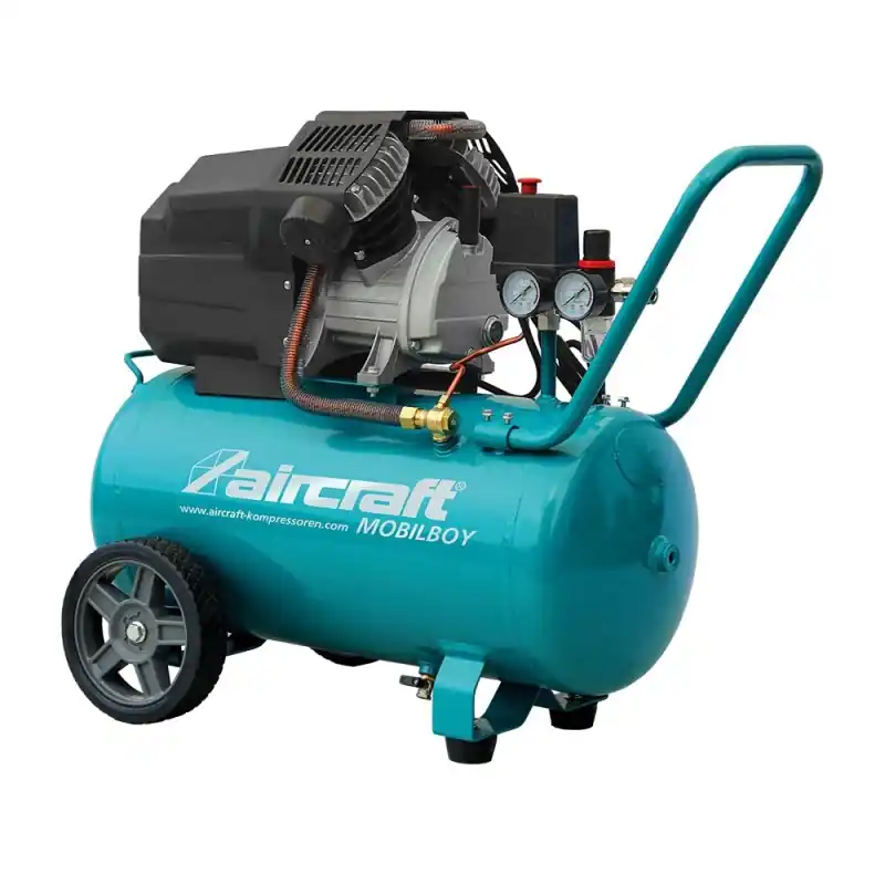Compresor mobil cu piston model MOBILBOY 401/50 E, debit 200 litri/min, Aircraft Retur ușor
