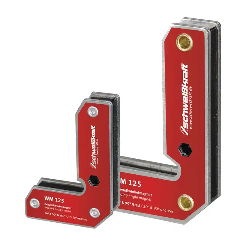 Set de echere magnetice WM-125 interior (90°) + exterior (270°), forta de aderenta 9 / 15 kg, 0.5 kg, Schweisskraft Preț mic