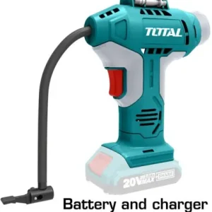 TOTAL - Compresor aer - 150PSI/10Bar - Li-Ion - 20V (NU include acumulator si incarcator) Ofertă de sezon
