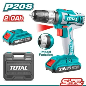 TOTAL - Masina de gaurit cu percutie si acumulator Super ofertă