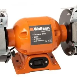 WOLFSON - Polizor de banc - 155mm - 250W Plată sigură