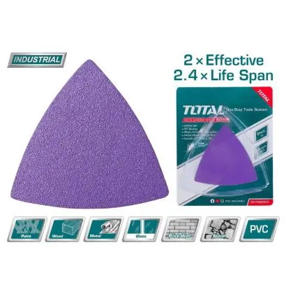 TOTAL - Hartie abraziva delta 80mm P40,P60,P80,P12 Ofertă de sezon