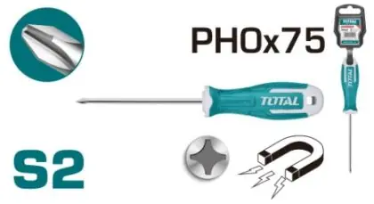 TOTAL - Surubelnita Phillips- PH0 - 3.0 - 75mm Livrare expres