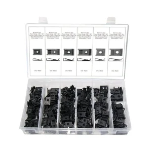 Ofertă Set de piuliţe în formă de U, 210 buc.