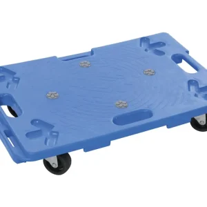 Disponibil imediat Cărucior tip șasiu transport 400 × 600 mm 100 kg Silverline