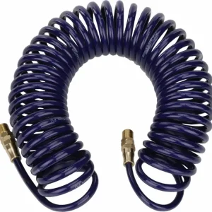 Furtun spiralat PU 8 mm × 7,5 m Preț redus