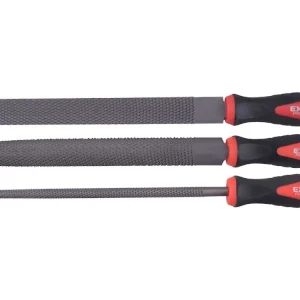 Rasps, set de 3, 250 mm, sec 2, set conține rasps: plat, linie și rotund Super ofertă