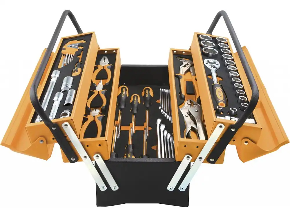 Cumpărături sigure Trusă de scule, 60 buc.