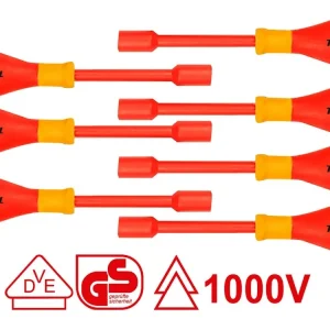 Livrare rapidă Șurubelnițe electriciene, piuliță, set de 7, industriale, 50BV30