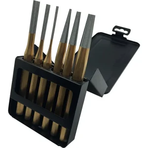 Cel mai vândut Un set de poansoane cu gaură şi priboaie, 6 buc.