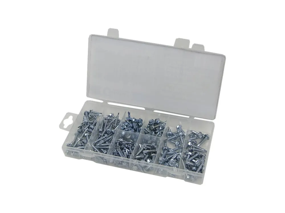 Şurub auto-forant cu cap hexagonal, 200 buc Preț redus