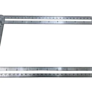 Transport gratuit Şablon reglabil din inox, 120 × 250 mm