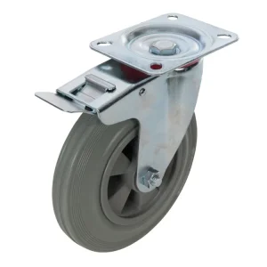 Reducere de preț Roată de cauciuc 200 mm - 200 kg Fixman