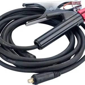 Cabluri de sudură, set de 2, 25 mm2, 3 m, 10 - 25, clești 200A, cauciuc Cumpără online