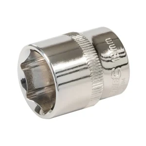 Plată securizată Cheie tubulară scurtă 19 mm 3/8  HEX Silverline