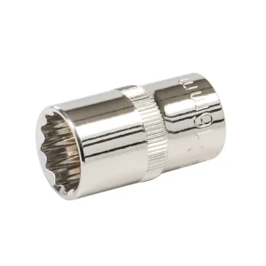 Cheie tubulară scurtă cu 12 laturi 16 mm 1/2  Silverline Preț mic