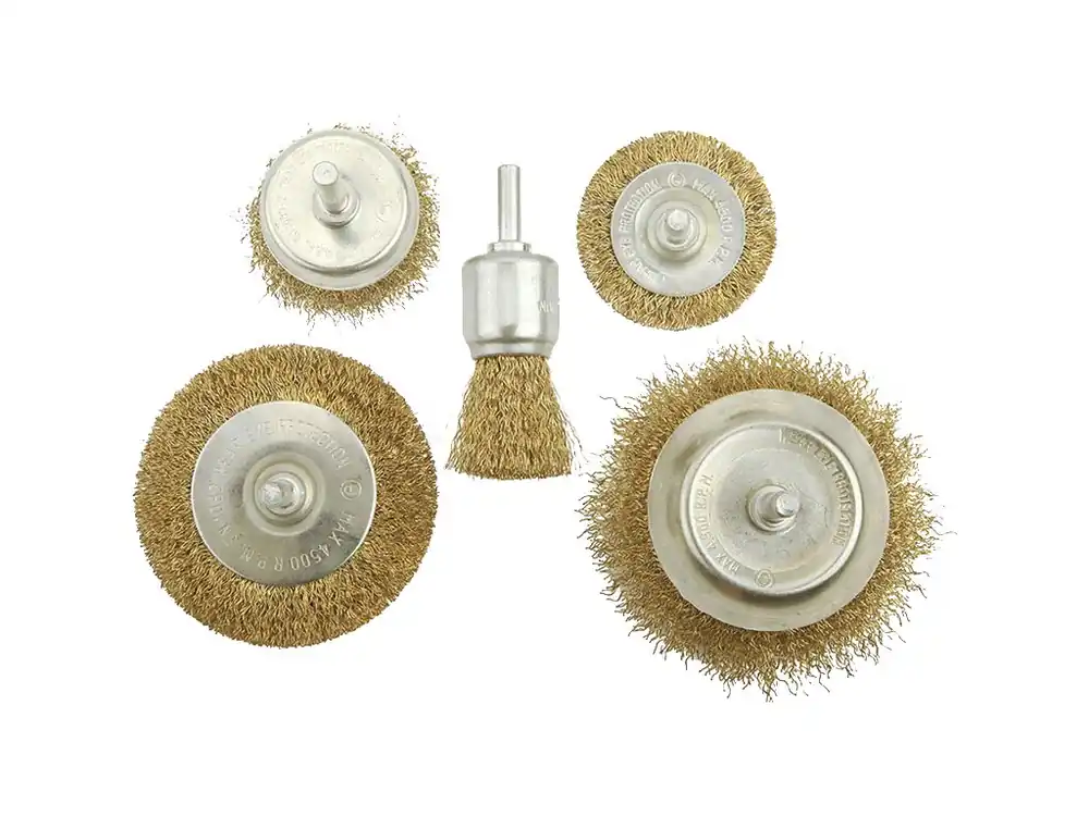 Plată sigură Set perii de sârmă, 5 buc.