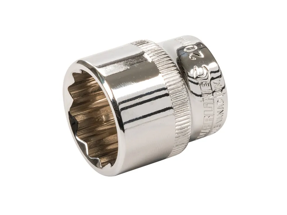 Transport gratuit Cheie tubulară scurtă cu 12 laturi 20 mm 3/8 Silverline