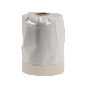 Folie de protectie cu banda adeziva 550 mm × 33 m Silverline Reduceri