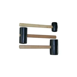 Cioc din cauciuc 1000 g, 75 mm, maner din lemn Ofertă