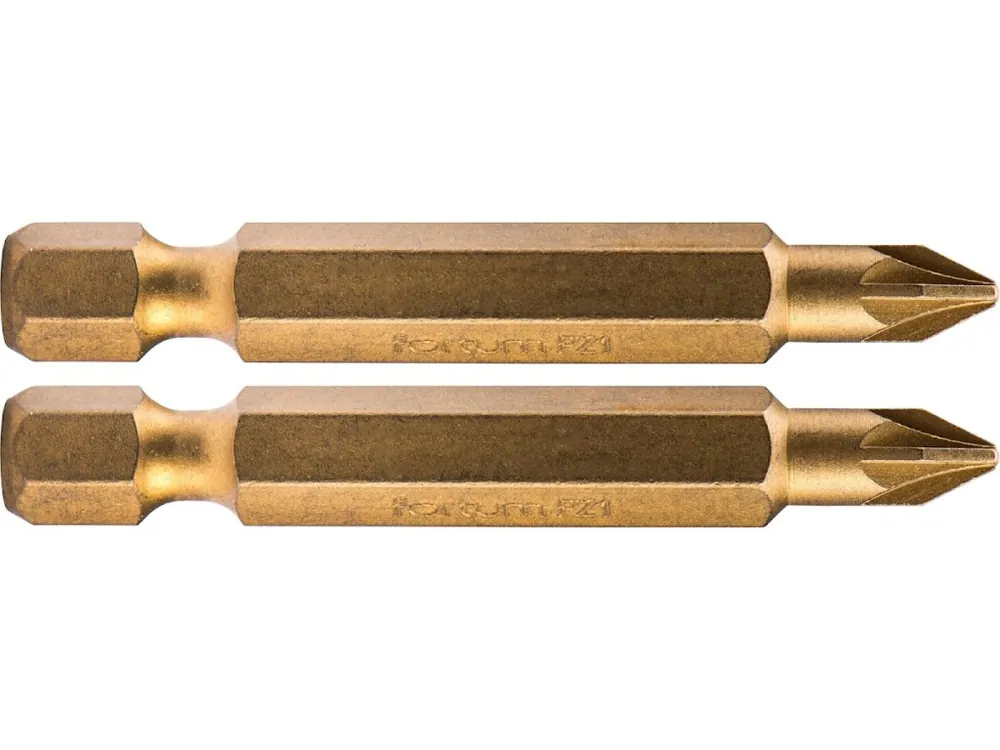 Preț promoțional Vârful posidril încrucișat, set de 2, PZ 1 × 50 mm, titan. editare, S2