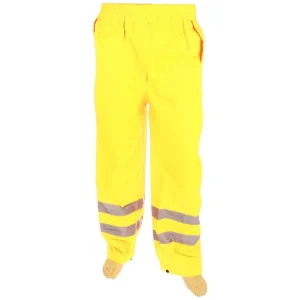 Comandă acum Pantaloni reflectorizanti Hi-Vis XL 91 cm galben Silverline