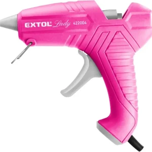 Livrare rapidă Pistol adeziv topiți la cald, 11 mm, 40 W, roz