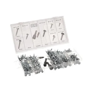 Set de șuruburi cu autofiletare 253 buc. Expediere rapidă