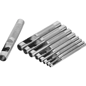 Set de poansoane cu gaură, 9 buc. Retur gratuit