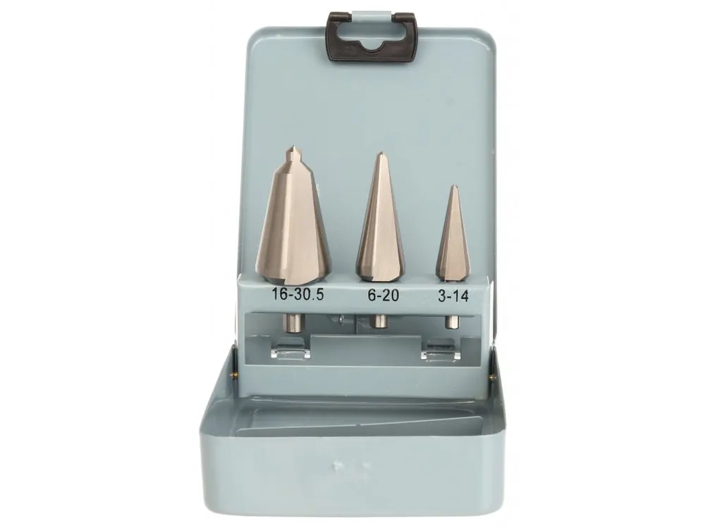 Preferatul clienților Set burghie conice 3 - 30,5 mm