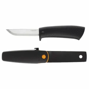 Cuțit FISKARS ZIDĂRIE HARDWARE + caz + polizor 21 cm 1023617 Reducere de preț