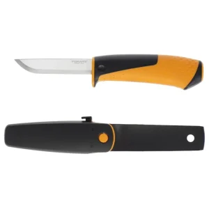 Premium Cuțit FISKARS HARDWARE universal + caz + polizor22 cm 1023618
