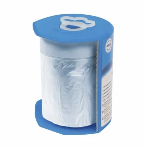 Disponibil imediat Folie de protectie cu banda adeziva 550 mm × 33 m, cu revista Silverline