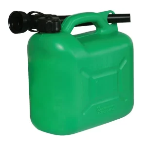 Canistră din plastic 5 l verde Silverline Lichidare de stoc