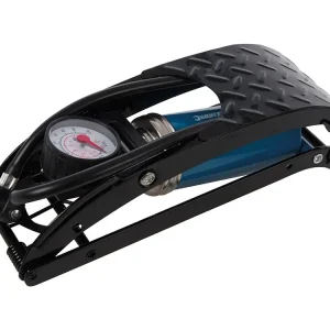 Livrare expres Pompă de picior cu manometru - cu un piston Silverline