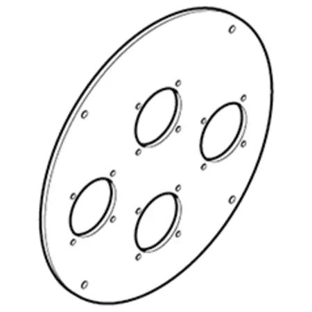 4Priza HOLDER DISC Scame Doar azi