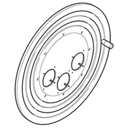 3 IND. Priza HOLDER DISC Scame Popular