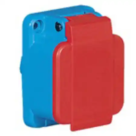 Transport gratuit TAIS-MIGNON INDUSTRIAL Priza din fibra FOR FLUSH MOUNTING 16A 3P+N+E 100-130V 50-60HZ 4H IP44 Palazzoli