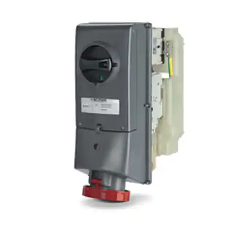 Transport gratuit Priza interblocabila63A 3P+N+E 3h 380V 50Hz / 440V 60Hz 50Hz 60Hz 170X380MM terminal cu surub Cu interblocaj mecanic Scame