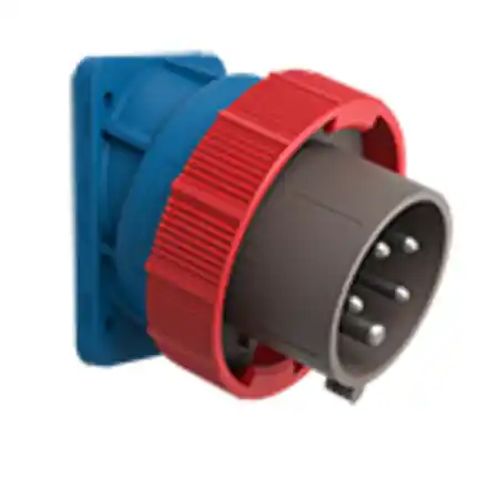 X-CEE SAFETY PERFORMANCE 20° unghiular PANEL MOUNTED INLET 32A 3P+E 400V 6H IP66/67 Palazzoli Popular